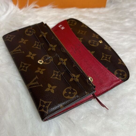 💯Authentic Louis Vuitton Emilie Monogram Long Wallet🍀 - Picture 3 of 15